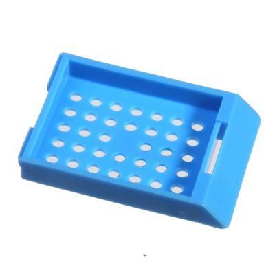 Medical Consumable POM Material Square Holes Histology Embedding Cassette