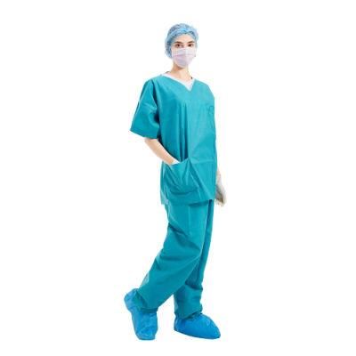 Disposable Fabric Hospital Patient Gown, Disposable Nonwoven Patient Gown