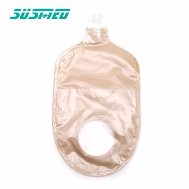 Medical 57mm Disposable Colostomy Two Piece Opened Ostomy Bag