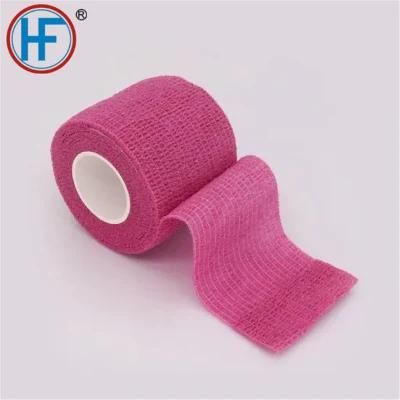 Mdr CE Approved China Hengfeng Self-Adhesive Bandage with Maximum Conformability