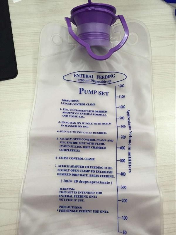 Disposable Medical Enteral Nutrition Feeding Bag