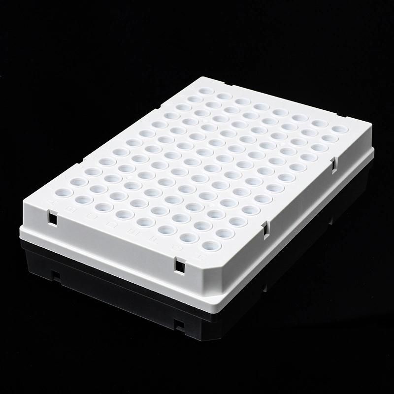 Wholesale 96well 0.1ml White Full Skirt Laboratory Consumables PCR Well Plate