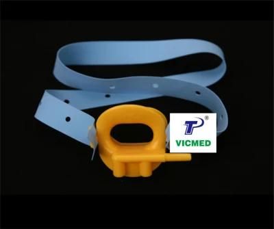 Ce Approved Bite Block with Strap Suitable with Oxygen Pipe for Adult for Endoscopy