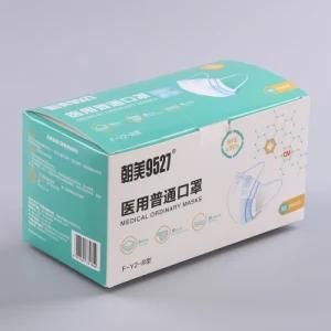 Ready to Ship Medical Face Mask 3 Ply Earloop Face Mask in Stock From China