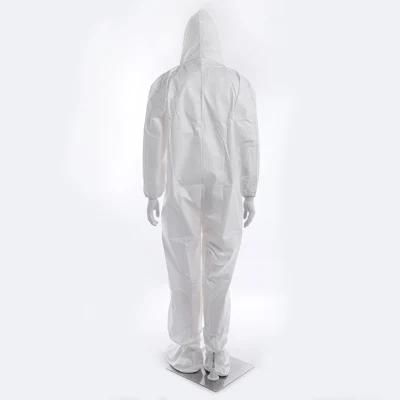 Hospital Safety Protective Nonwoven Disposable Microporous Isolation Coverall