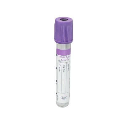 Medical Glass EDTA K2 K3 5ml Blood Collection Tube with CE