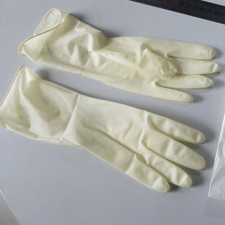 Disposable Powdered Medical Grade Latex Surgical Gloves