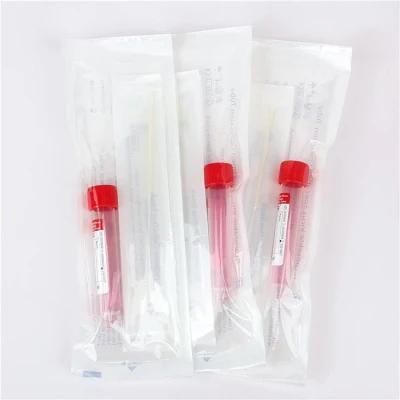 Rapid Test Kit DNA Rna Test Transport Medium Flocking Nasal Swab Vtm Kit Disposable Specimen Collection Virus Sampling Tube