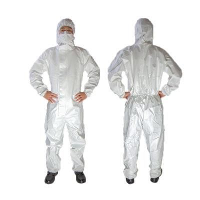 Factory Outlet OEM PPE Suits Waterproof Breathable Safety Clothing Disposable Protective Coverall