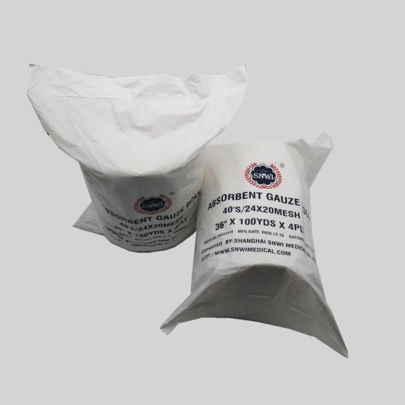 100% Cotton Disposable Medical Products Absorbent Cotton Wool Roll Used in Hospital