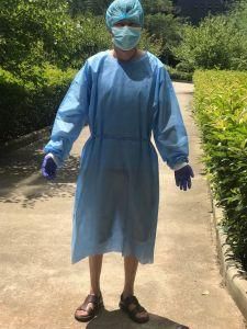 Non Woven Gowns Disposable SMS Isolation Gown Nonwoven Surgical Gown