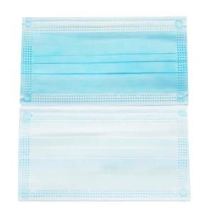 Large Quantity in Stock Non Woven 3ply Disposable Protective Face Mask