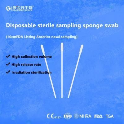 Disposable Sterile Collection Medical Sampling Swabs Without Breakpoint