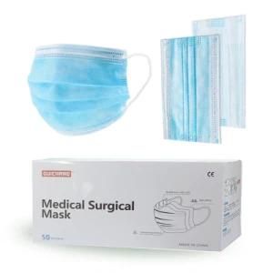Protective 3ply Earloop Tie on Disposable Non Woven Medical Face Respirator Mask