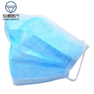 Medical Equipment Disposable Protective Medical Face Mask 3 Ply