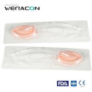 with Ce ISO13485 Approved Disposable Silicone Laryngeal Mask