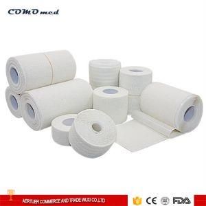 White or Skin Latex Free Hot Melt Adhesive Mixture Soft Edge Eab Elastic Crepe Adhesive Bandage