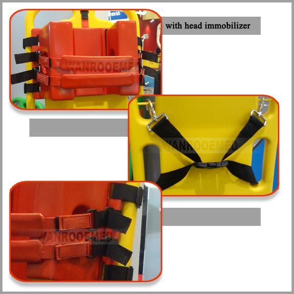 Ea-1f1 Emergency Hard Plastic Spine Board Stretcher for Waterproof