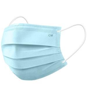 Personal Protection Dust-Proof Cheap 3 Ply Earloop Blue Disposable Surgical Medical Face Mask