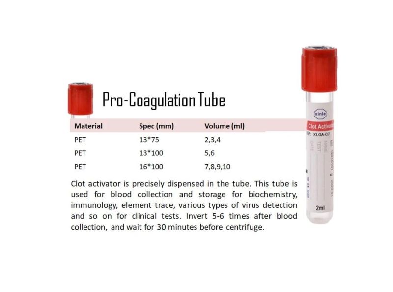 Quality CE Certified vacuum Blood Collection Tube Factory Direct