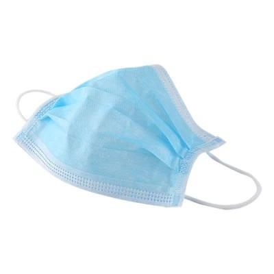 Factory Wholesale Non-Woven Protective Disposable Non-Woven Face Mask 3 Ply