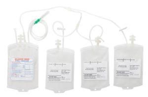 All Types Blood Collection Bag 450ml Single Cpda-1 Blood Bag Price
