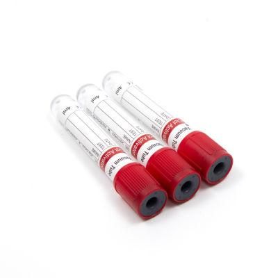 Disposable Medical Pet Plain Vacuum Blood Collection Tube