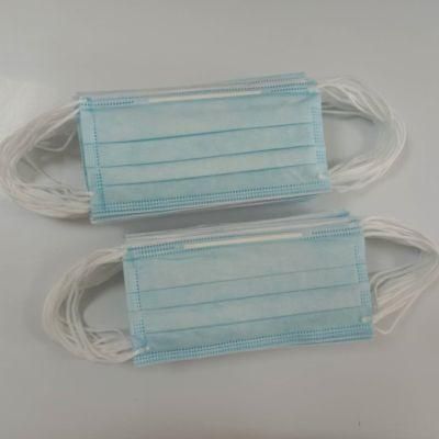 Face Mask, Disposable, 3-Ply, Non-Woven, with Ear Loo