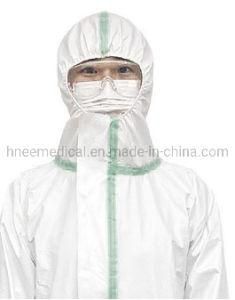 Disposable PP Non-Woven and PE Breathable Membrane Non-Sterile Coverall Protective Clothing