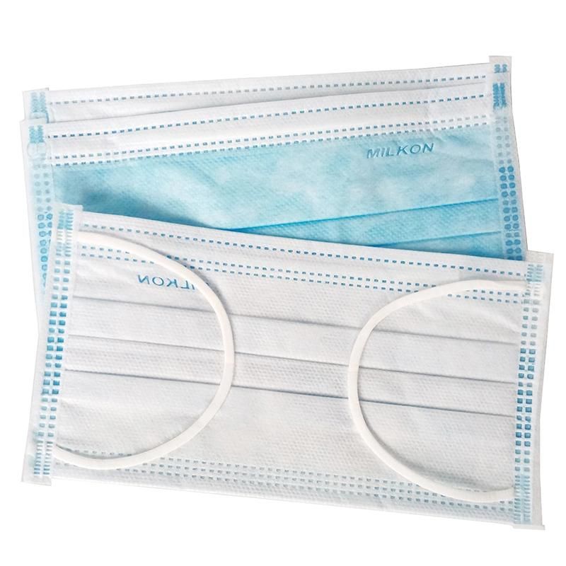Medical Disposable Protective 3-Ply Surgical Face Mask with Ear Loop