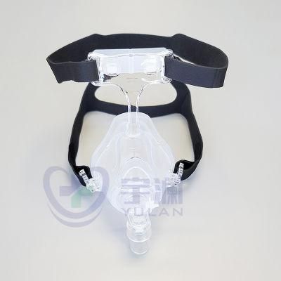 Silicone Breathing Mask Full Face Shield CPAP Mask