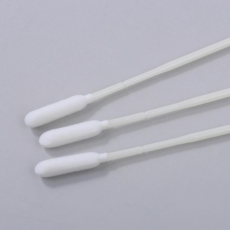 Wholesale Disposable Nasal Foam Transport Medium Virus Sampling Swab