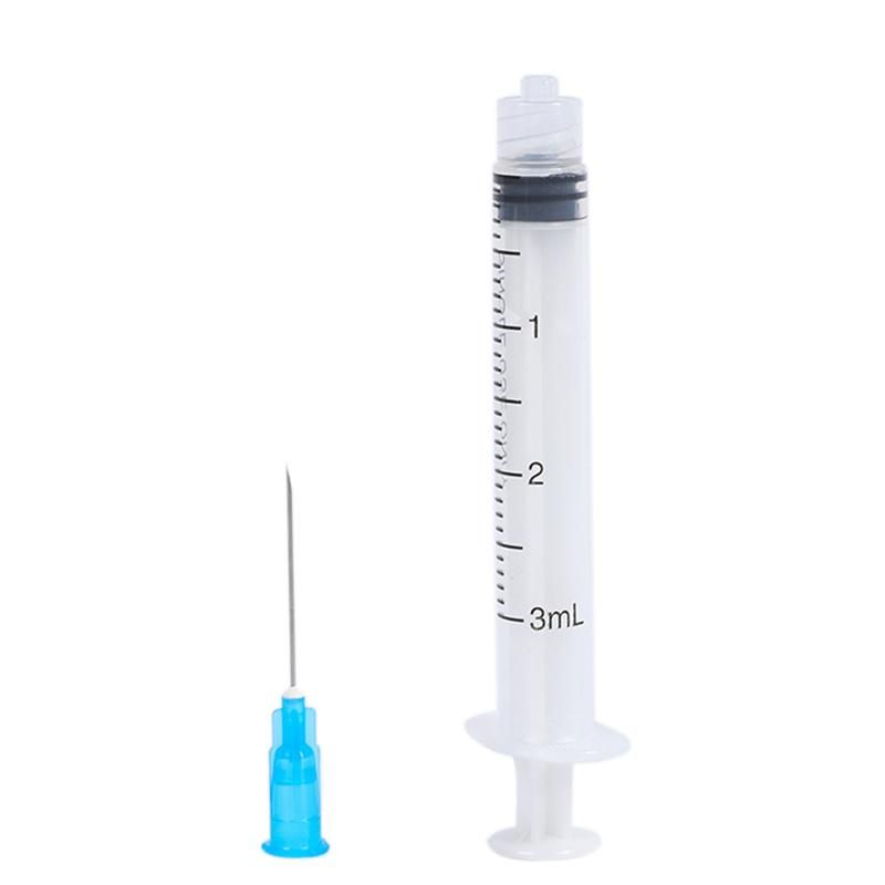 The Fine Quality Vaccine Plastic Syringes and Needles 3ml Disposable