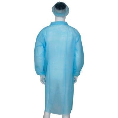 Factory Cheap Disposable Lab Coats Wholesale Polypropylene Coat