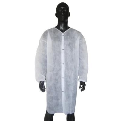 PP Non-Woven Disposable Lab Coat From Topmed