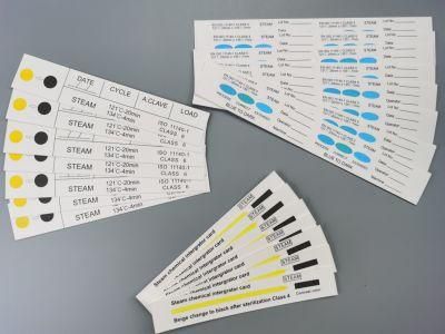 Autoclave Steam Medical Sterilization Indicator Strip Card Class 4