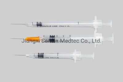 Medical 2ml Auto Disposable Syringe with Needle with CE/ISO/Who - Pqs Certified