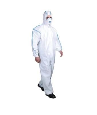 OEM Design Disposable PP/ SMS/Microporous Coverall Suits CE