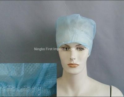 Non Woven Disposable Mob Cap Bouffant Cap