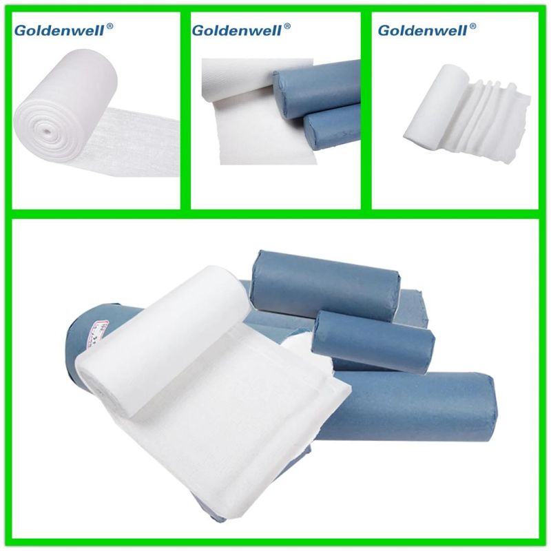 Absorbent Gauze Roll Medical Gauze Roll