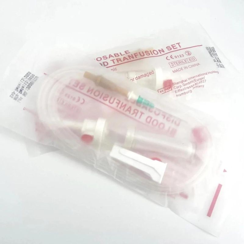 Medical Disposable Blood Transfusion Set with Filter