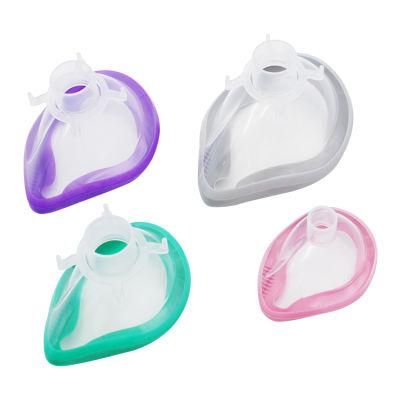Popular Customize Size TPE Disposable Anesthesia Mask Without Air Cushion