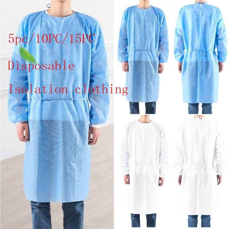 Coverall Suit Hospital Laboratory Disposable Non-Woven Protection Suit Protective Clothing