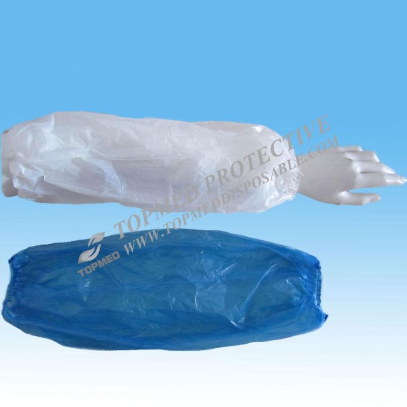 Nonwoven Disposable Sleeve Cover, PE Plastic Sleeve Cover Waterproof