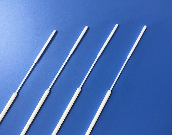 Medical Sampling Collection Oropharyngeal Nasopharyngeal Nylon Flocked Swab