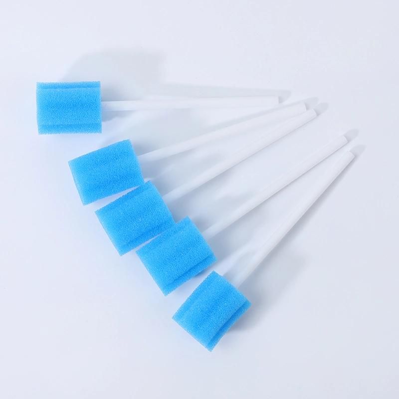 Medical Supplies Oral Cleaning Plum Blossom Sponge Foam Disposable Swabs