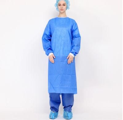 Factory Wholesale Price Sterile Disposable Nonwoven Surgical Gown Isolation Clothes