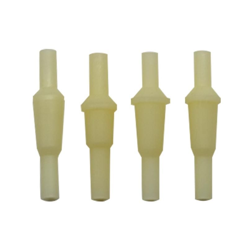 Medical Natural Isoprene Customized Rubber Tube Bulb Connector for Infusion and Transfusion Set
