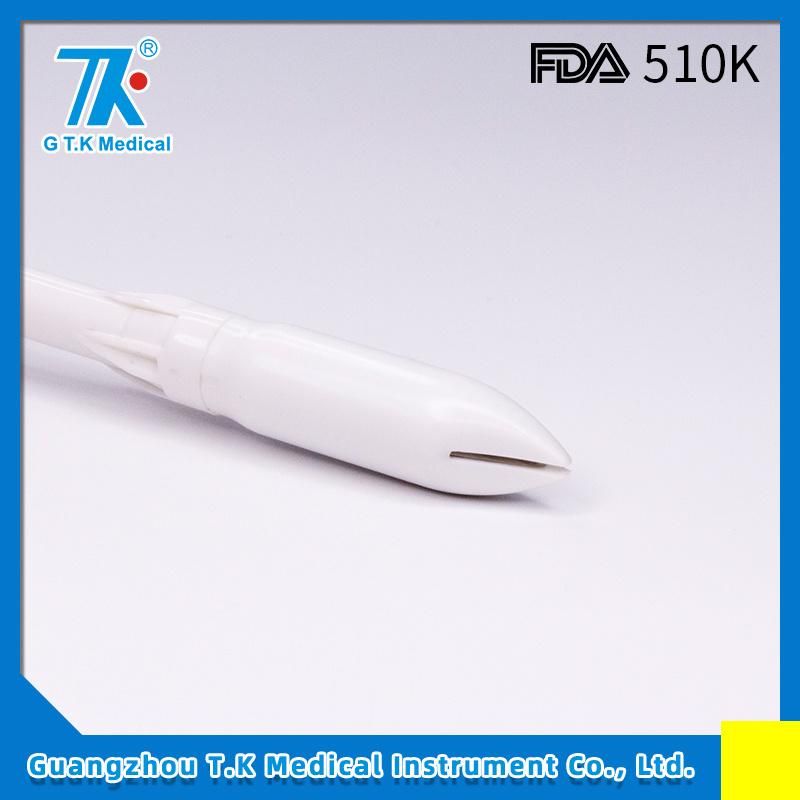 Gtk Best Selling Surgical Disposable Trocars with Bladed Trocar Optical Trocars Bladeless Trocars