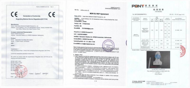 Factory Ce Medical Surgical Type Iir Anti Pollution Face Mask